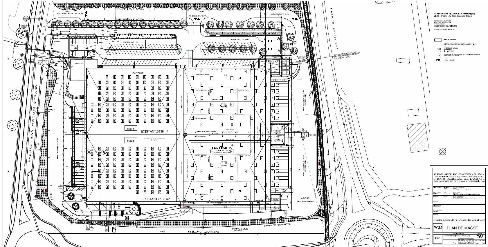 Entrepôt classe a Tilloy-lez-Cambrai 11270m² Location entrepôt classe a Tilloy-lez-Cambrai Nord OLLOG2420296 5